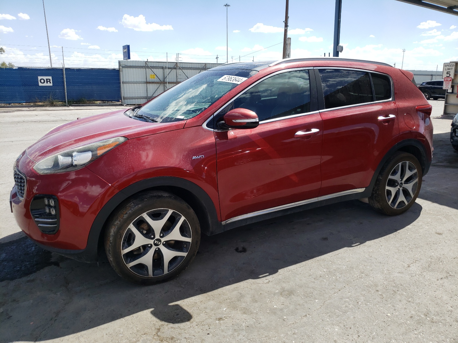 KNDPRCA64H7237411 2017 Kia Sportage Sx