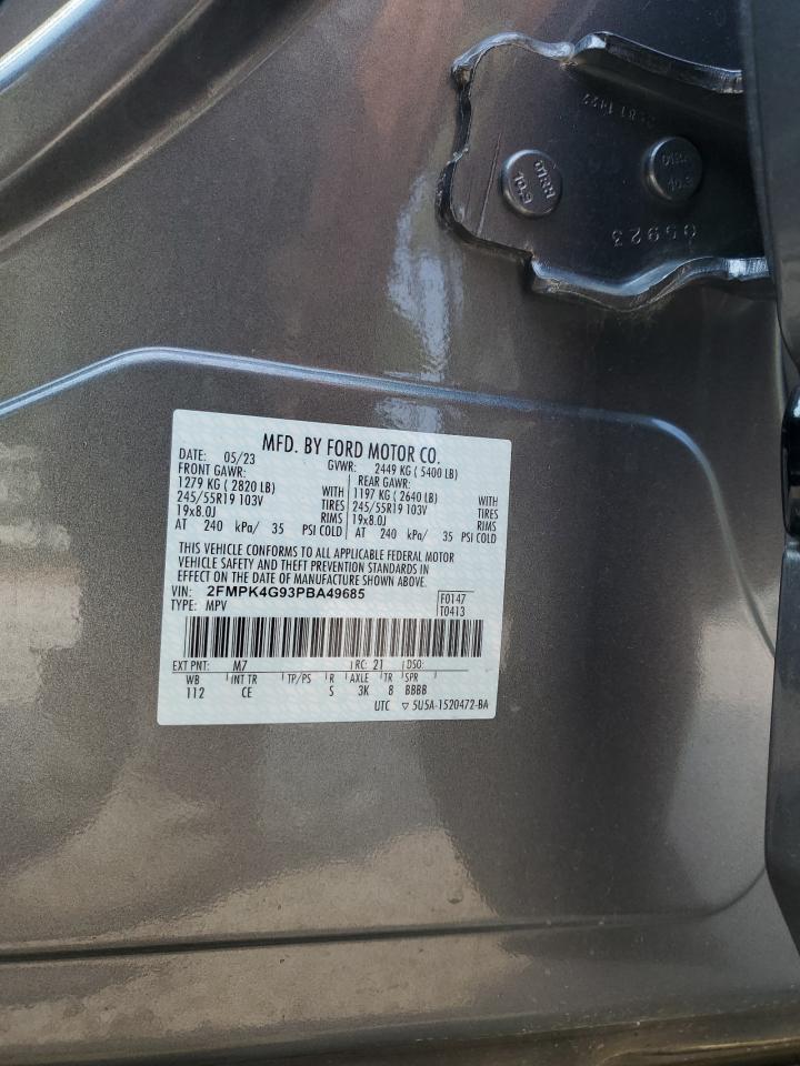 2FMPK4G93PBA49685 2023 FORD EDGE - Image 12