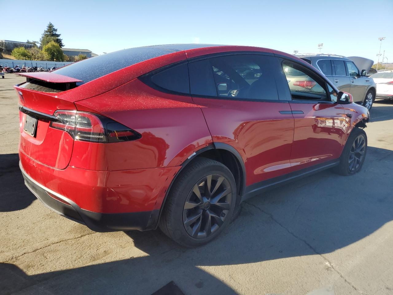 2022 Tesla Model X VIN: 7SAXCAE58NF340878 Lot: 69230184