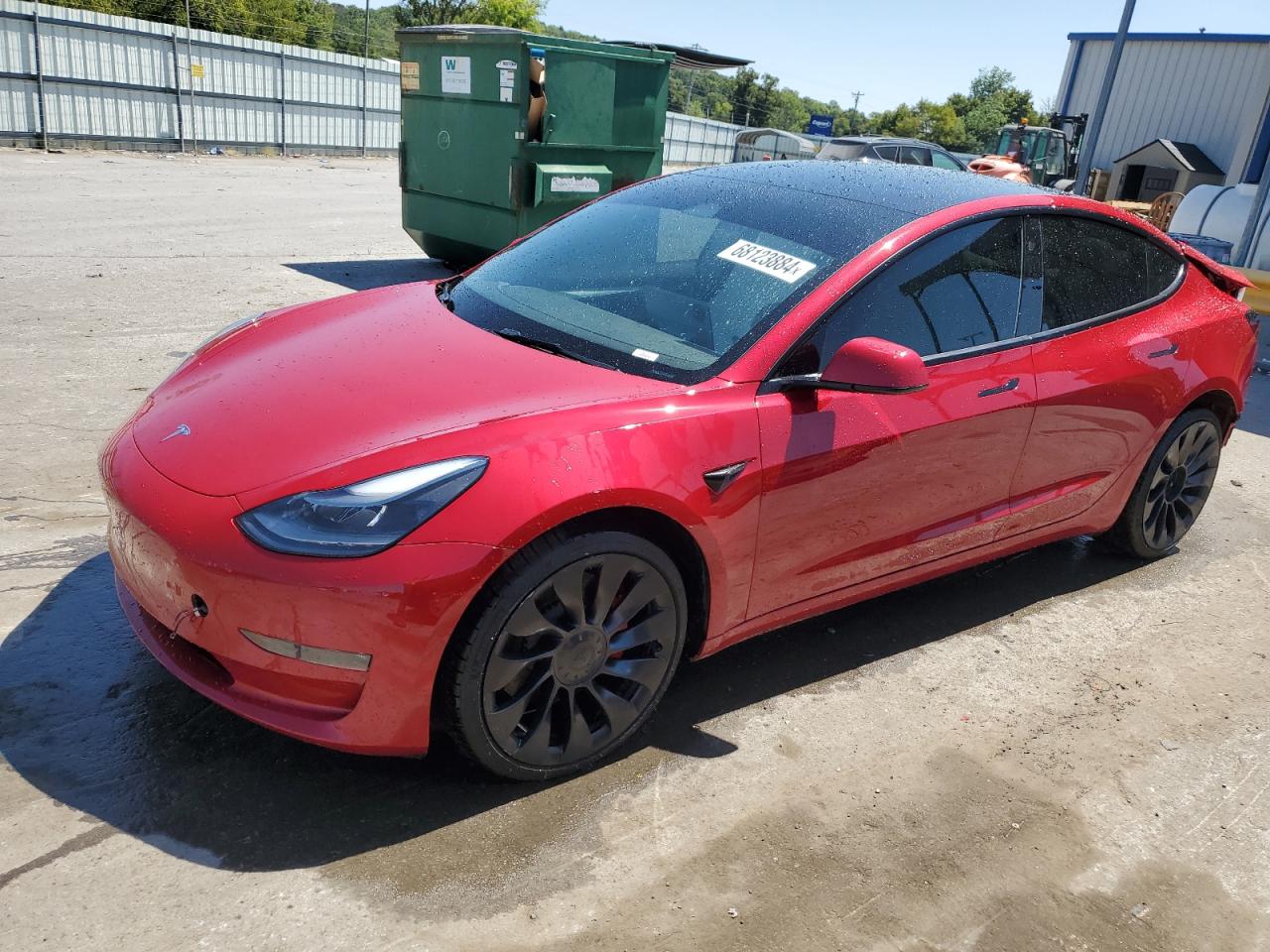 5YJ3E1EC6NF262704 2022 TESLA MODEL 3 - Image 1