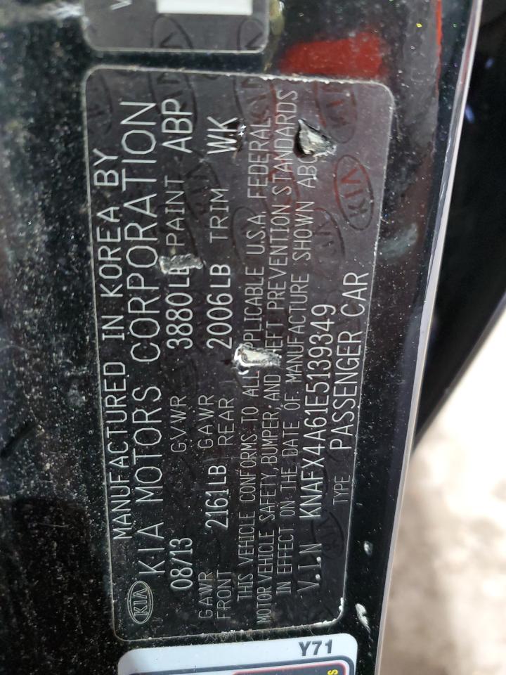 2014 Kia Forte Lx VIN: KNAFX4A61E5139349 Lot: 69026124