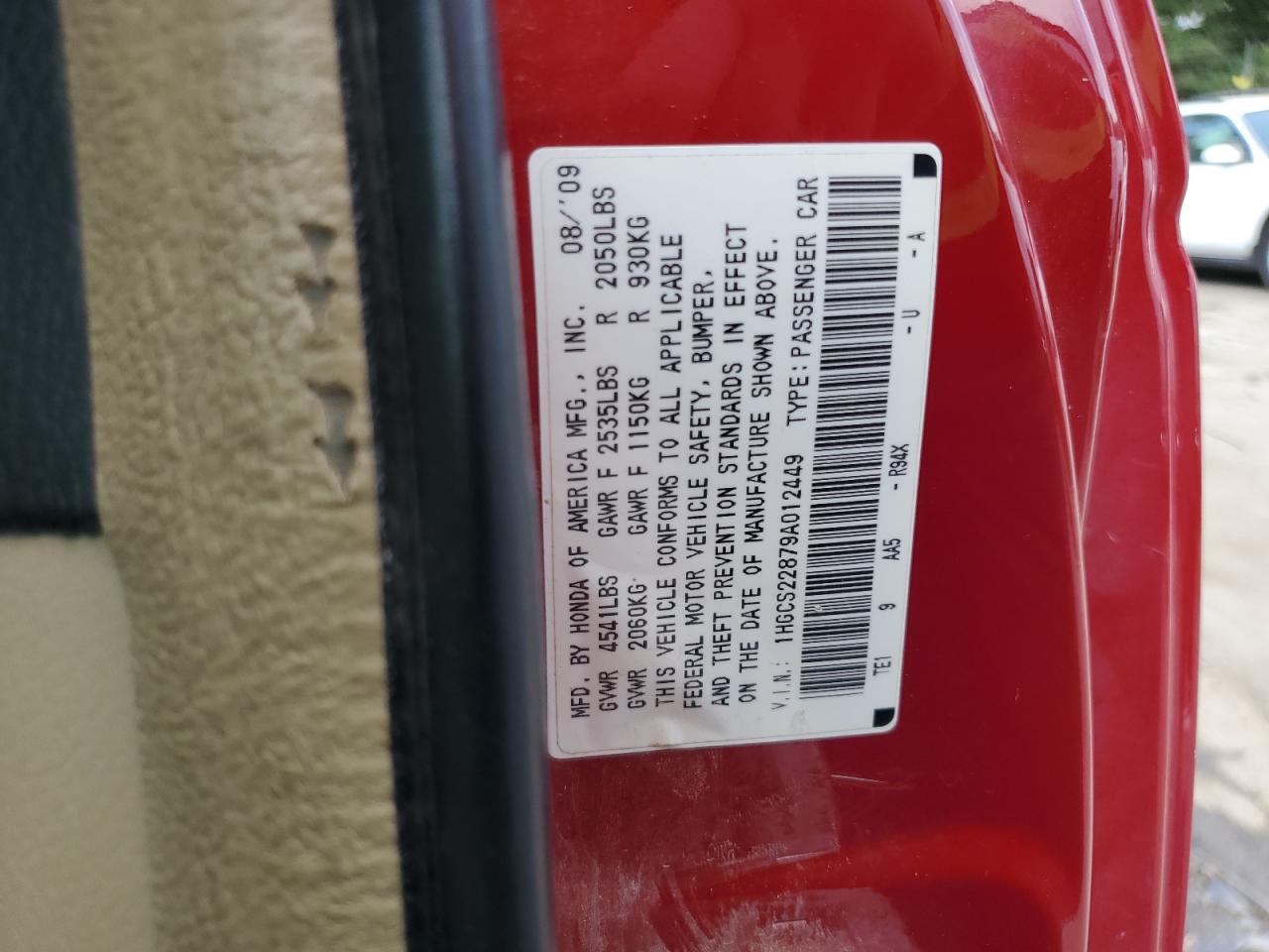 2009 Honda Accord - Image 12