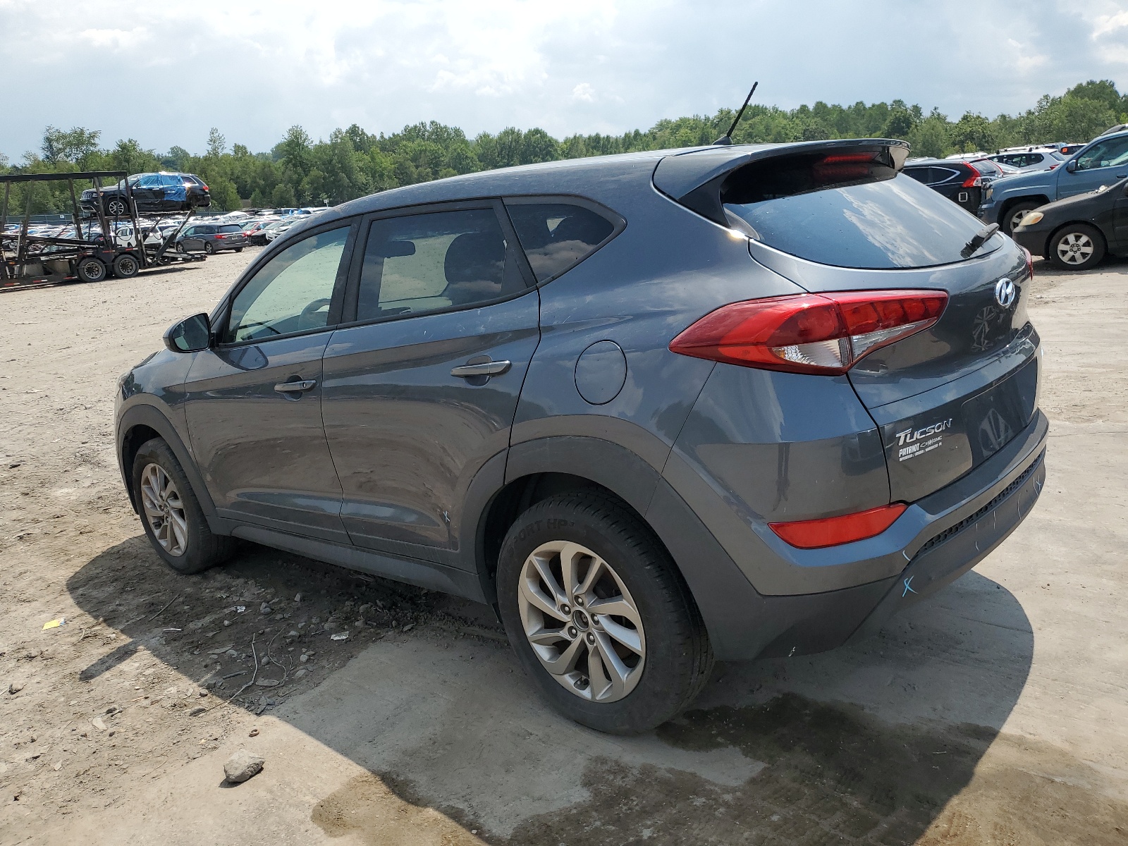 2018 Hyundai Tucson Se vin: KM8J2CA48JU681399