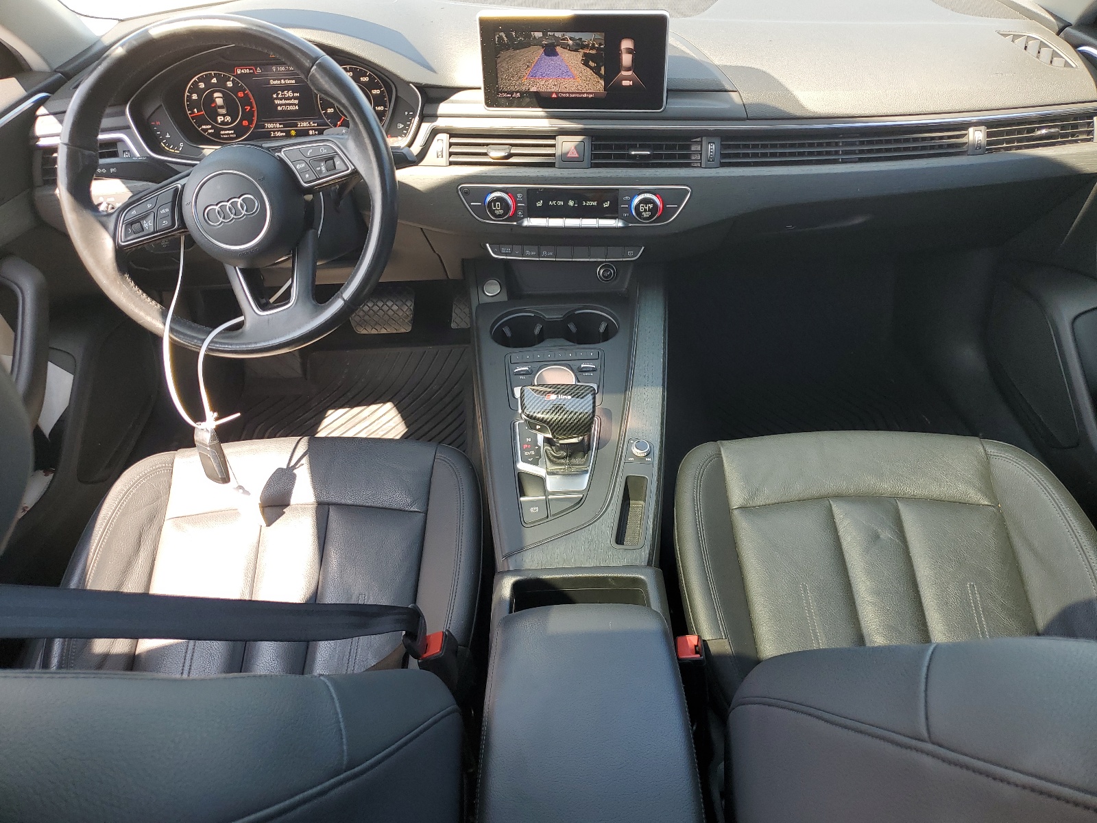 WAUKMAF4XHN055385 2017 Audi A4 Ultra Premium