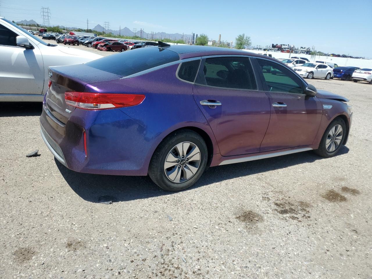 2017 Kia Optima Hybrid VIN: KNAGT4LE7H5011187 Lot: 66535164