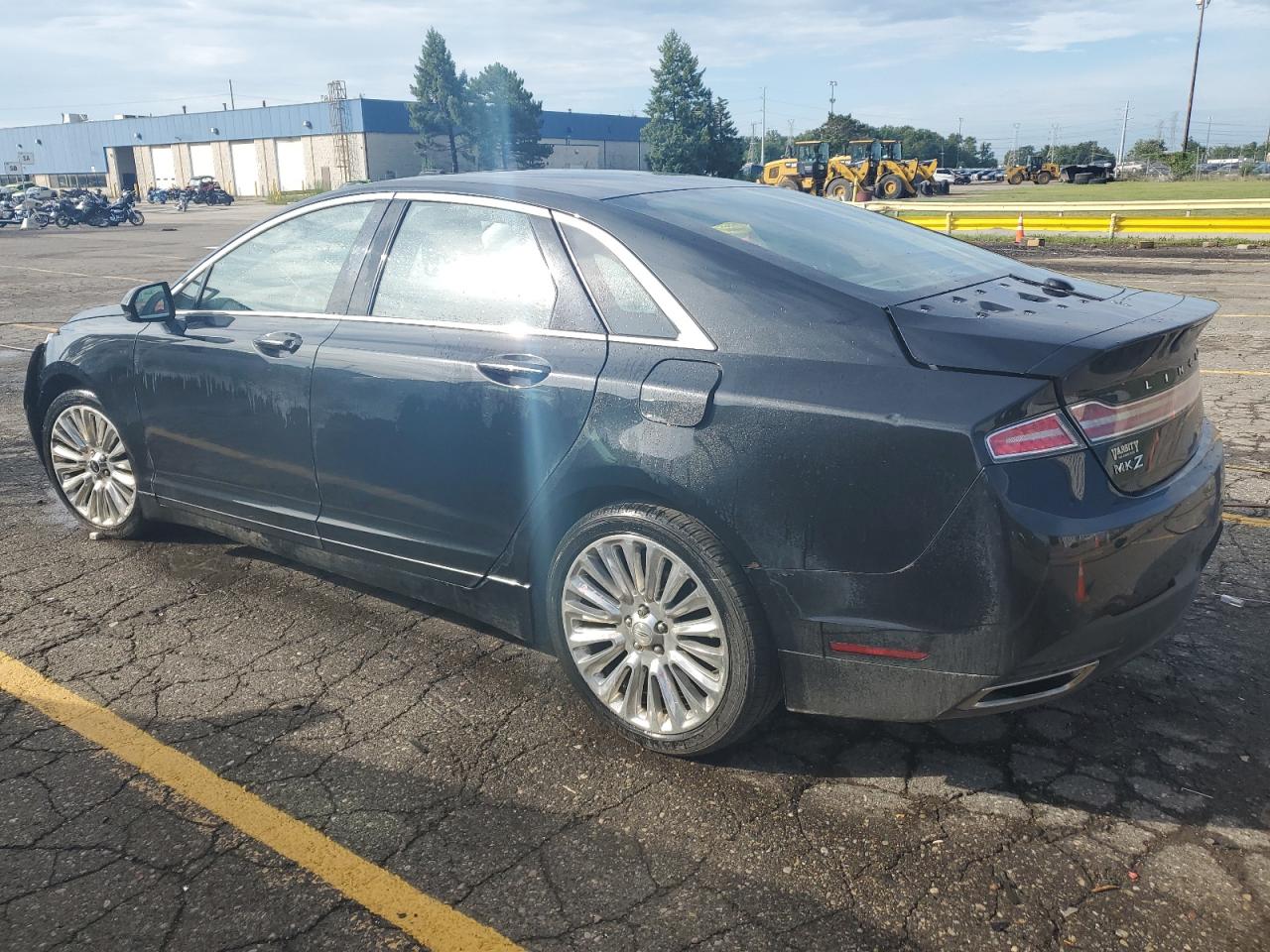 VIN 3LN6L2JK3ER808066 2014 LINCOLN MKZ no.2