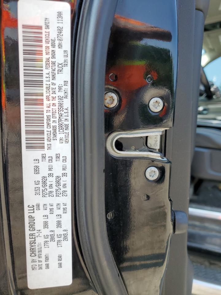 2015 Ram 1500 Longhorn VIN: 1C6RR7PM4FS500102 Lot: 67480124