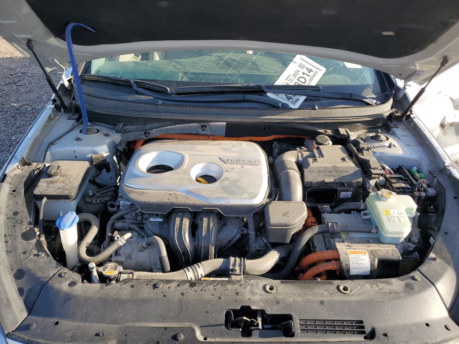 KMHE34L33KA085144 2019 Hyundai Sonata Hybrid