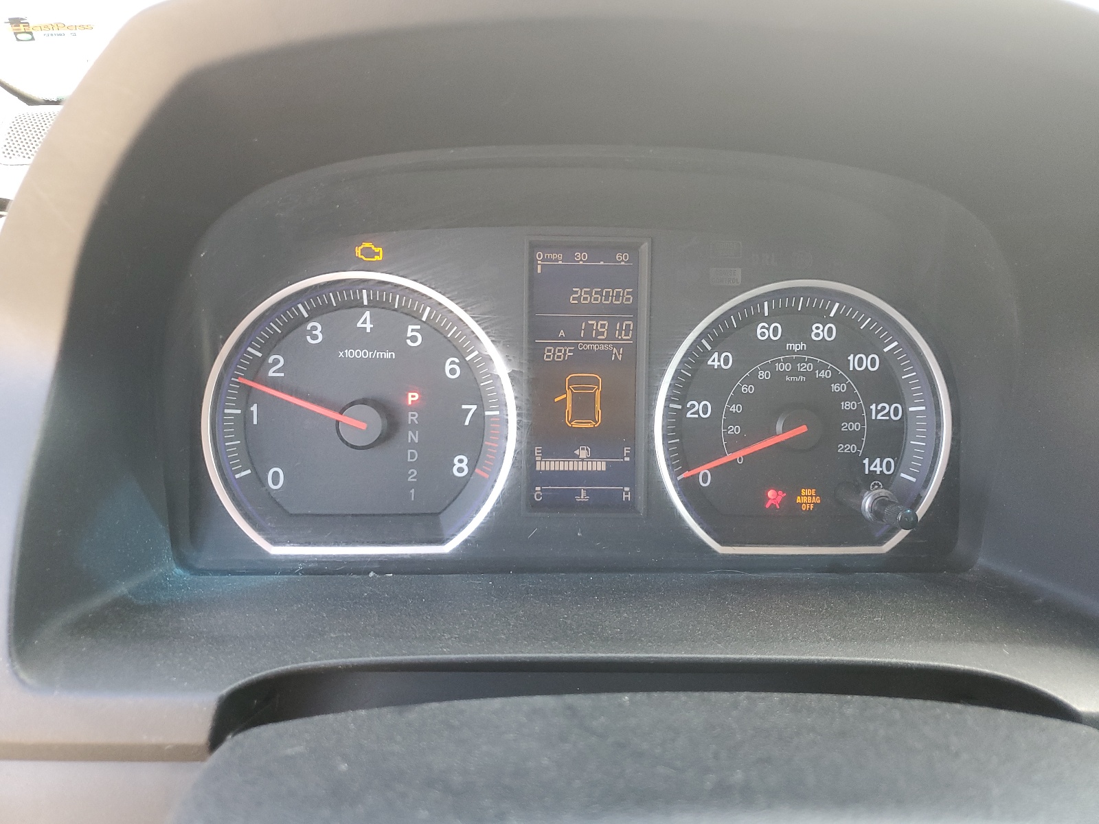 5J6RE4H71AL054421 2010 Honda Cr-V Exl