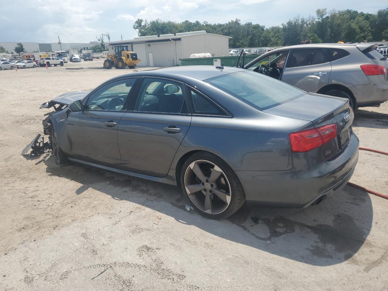 2015 Audi A6 Prestige grey null gas WAUHGAFC5FN035552 photo #3