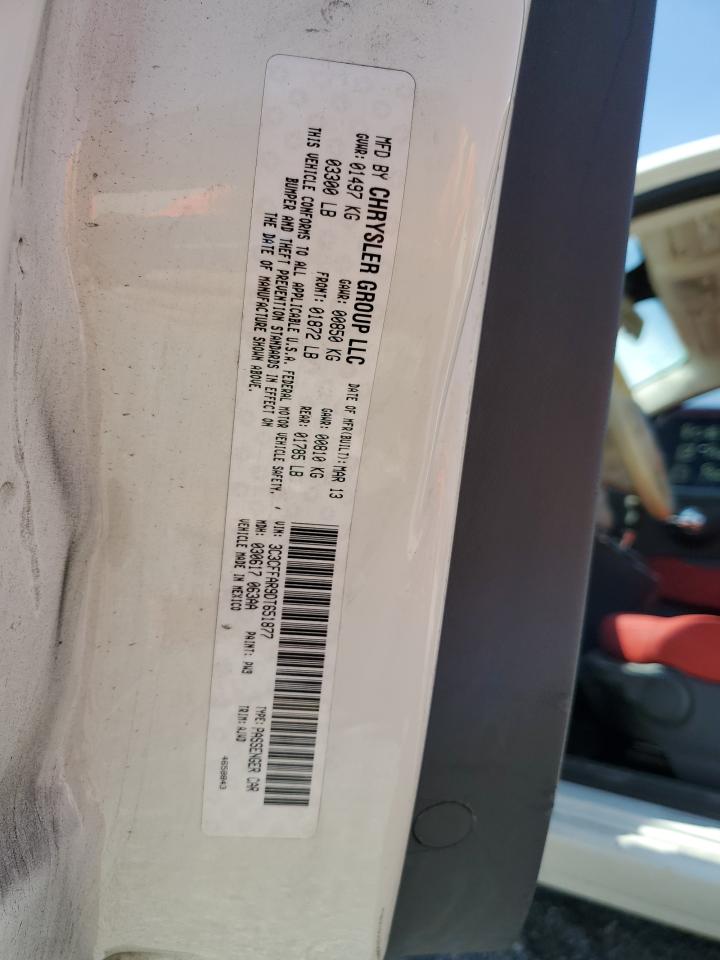 2013 Fiat 500 Pop VIN: 3C3CFFAR9DT651877 Lot: 65410624