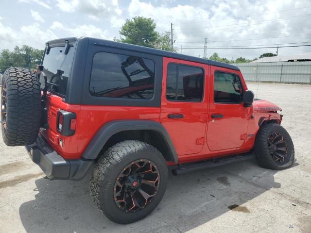  JEEP WRANGLER 2022 Красный