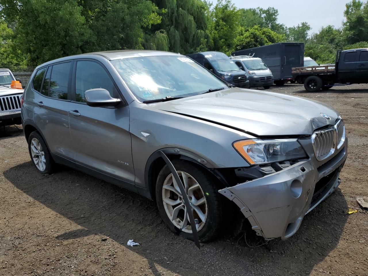 2014 BMW X3 xDrive35I VIN: 5UXWX7C57EL984015 Lot: 65718104