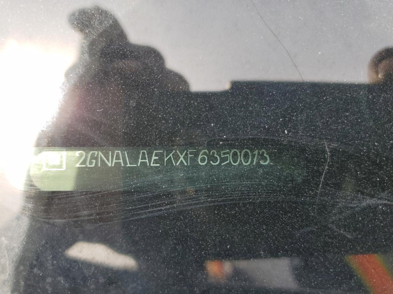 2GNALAEKXF6350013 2015 Chevrolet Equinox Ls