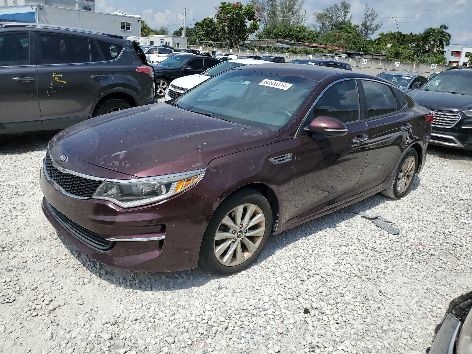 2016 Kia Optima Lx vin: 5XXGT4L39GG006889