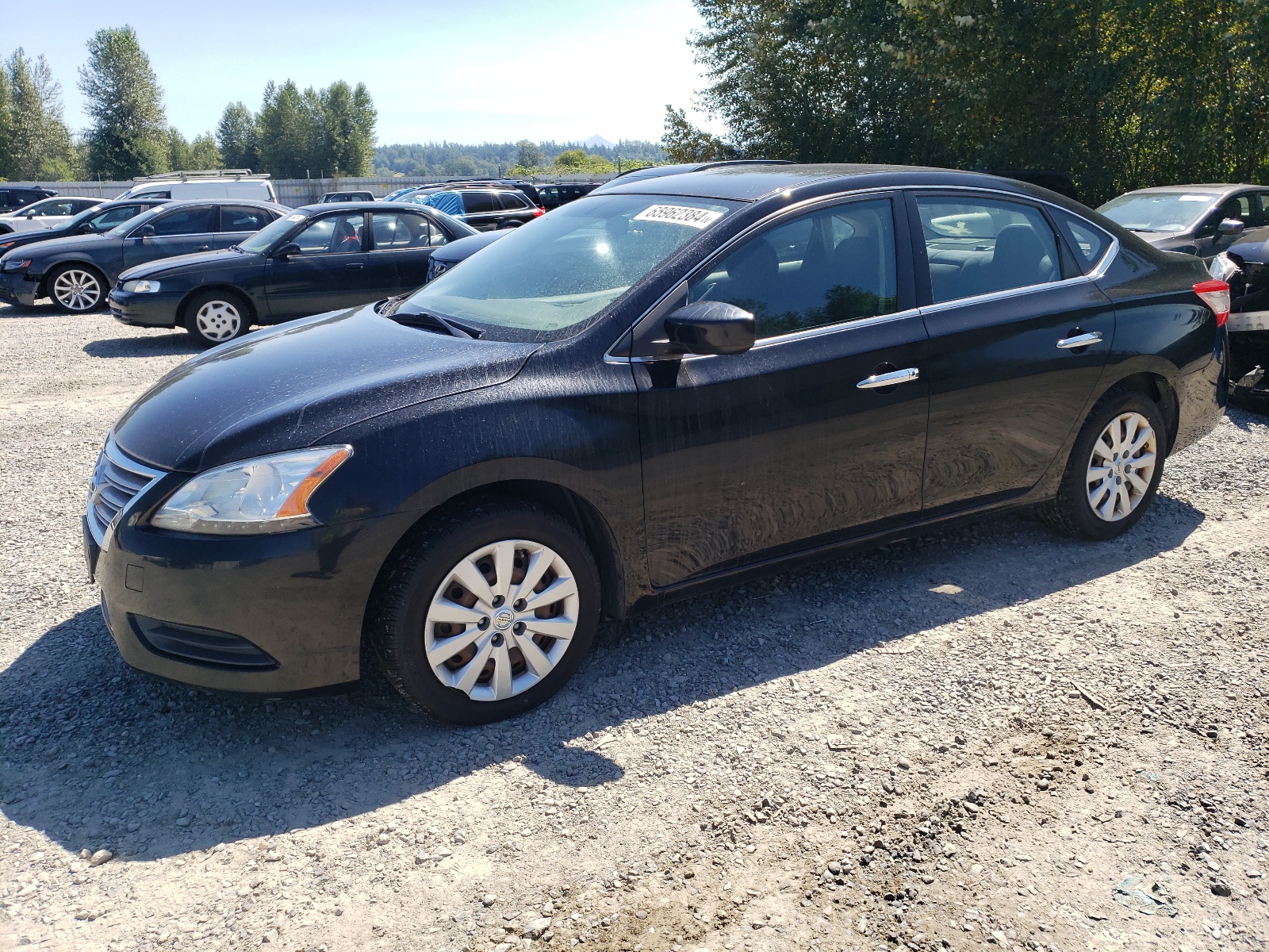 2013 Nissan Sentra S vin: 1N4AB7AP8DN909816