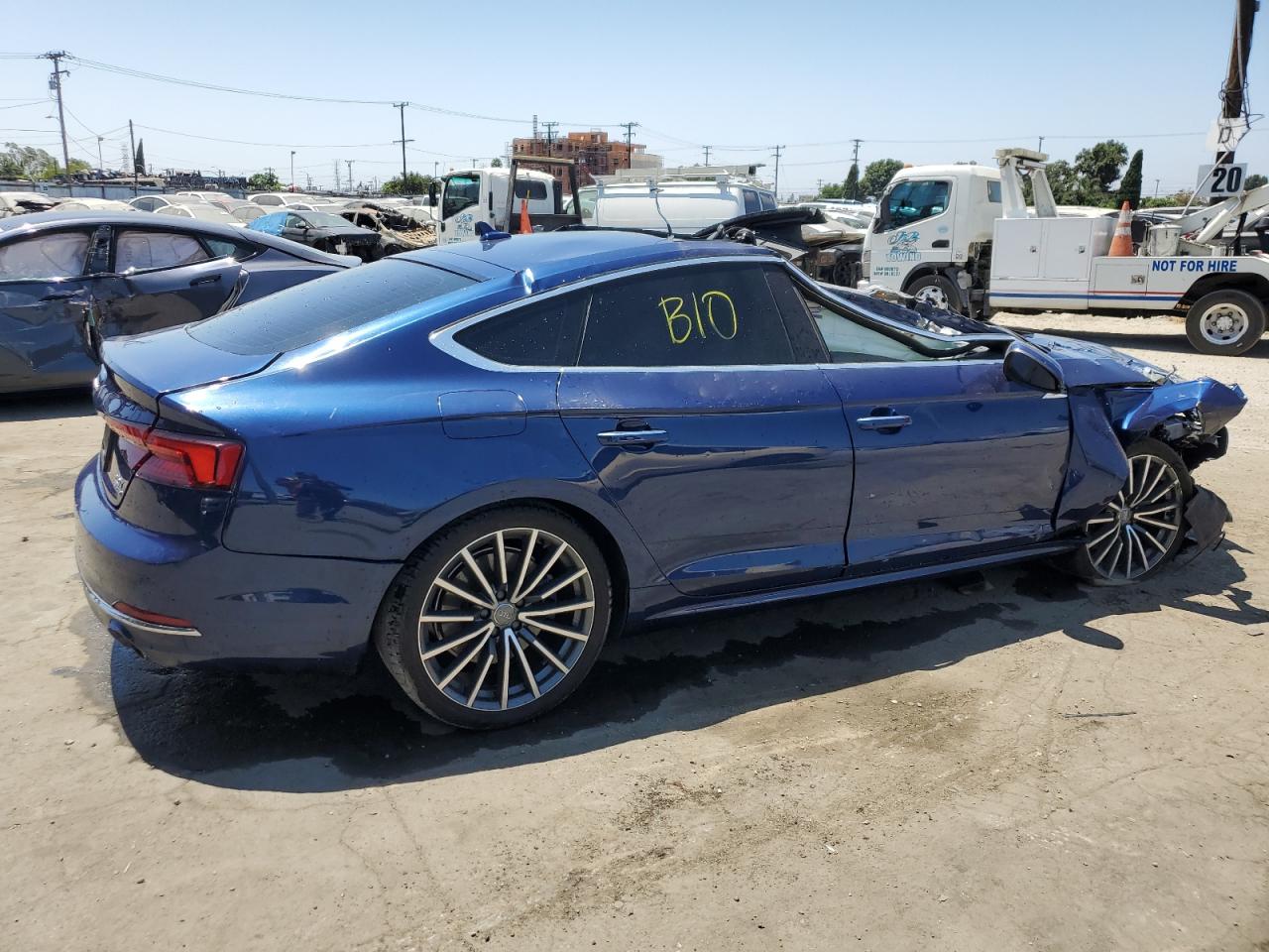 WAUBNCF58JA023727 2018 Audi A5 Premium Plus