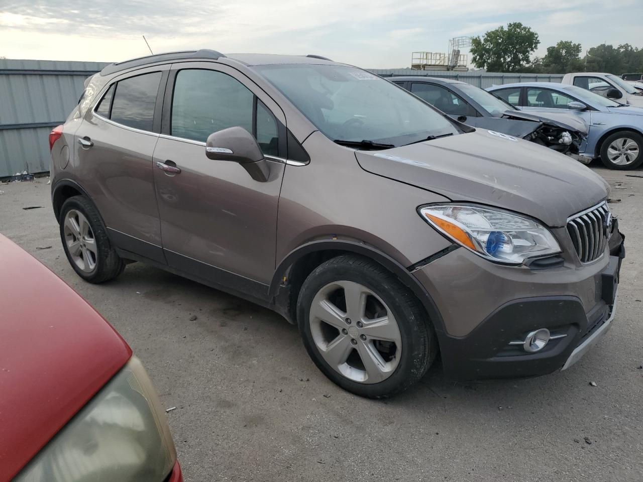2015 BUICK ENCORE with FRONT END damage, VIN KL4CJCSB6FB071723