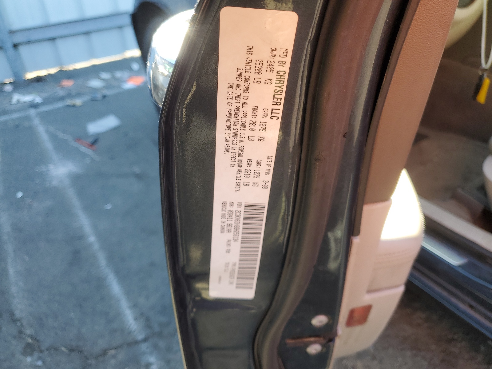 2C3KA63H88H256134 2008 Chrysler 300C