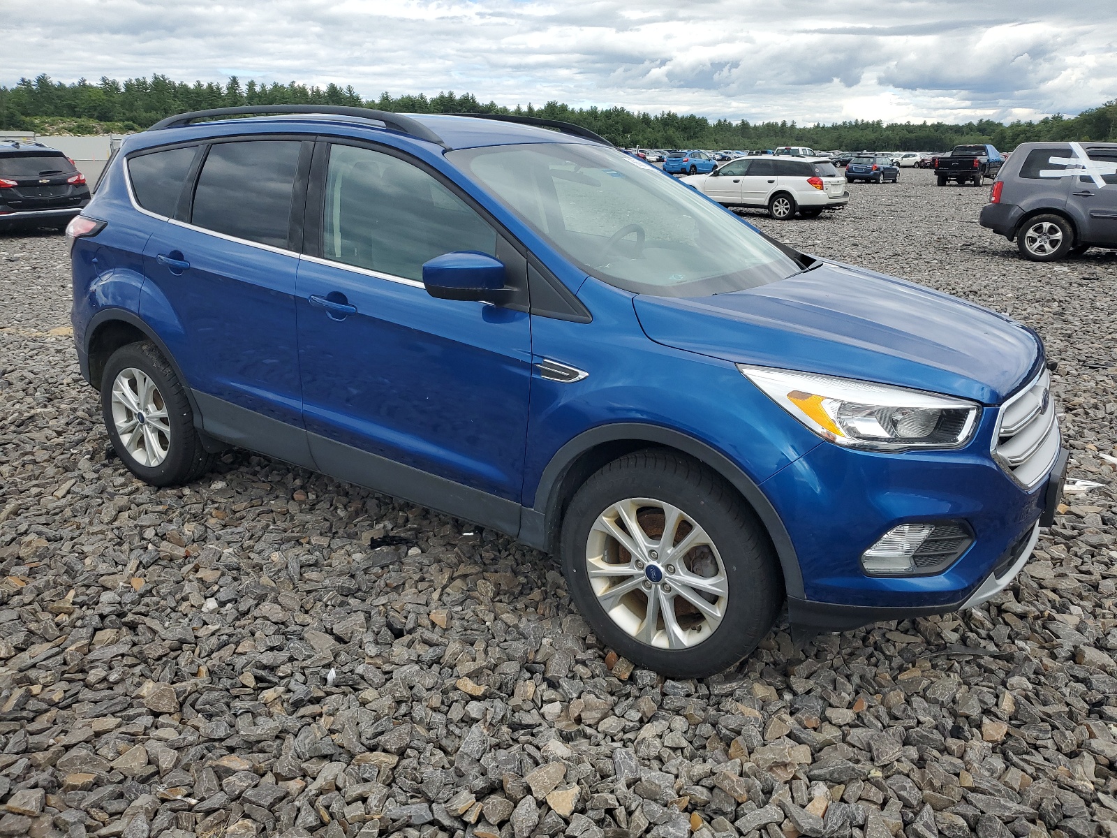 2018 Ford Escape Se vin: 1FMCU9GD6JUD40015