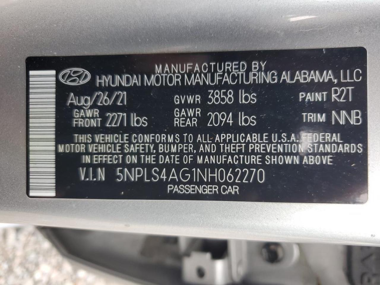 5NPLS4AG1NH062270 2022 HYUNDAI ELANTRA - Image 13