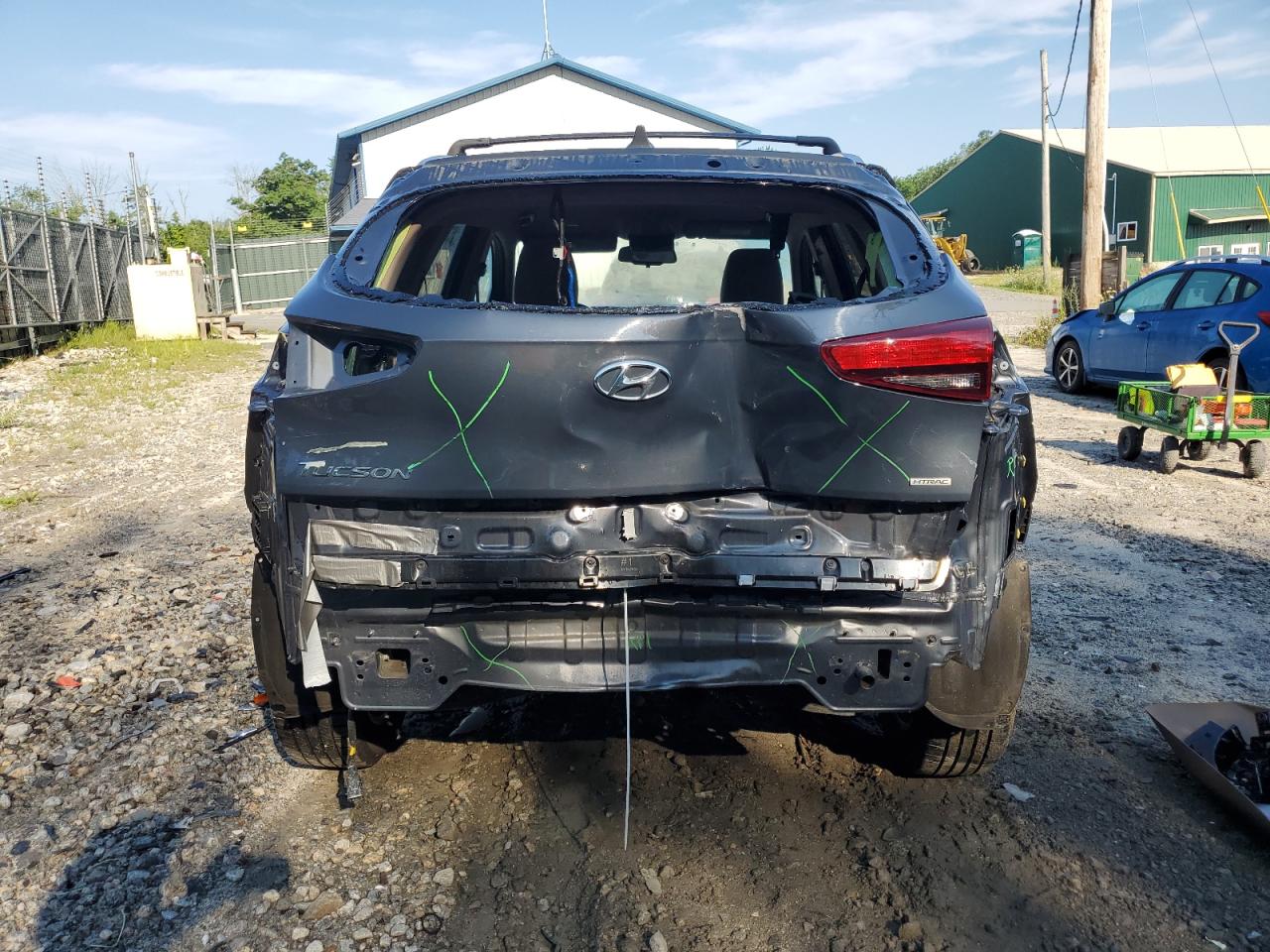 2021 Hyundai Tucson Limited VIN: KM8J3CA43MU303024 Lot: 65945164