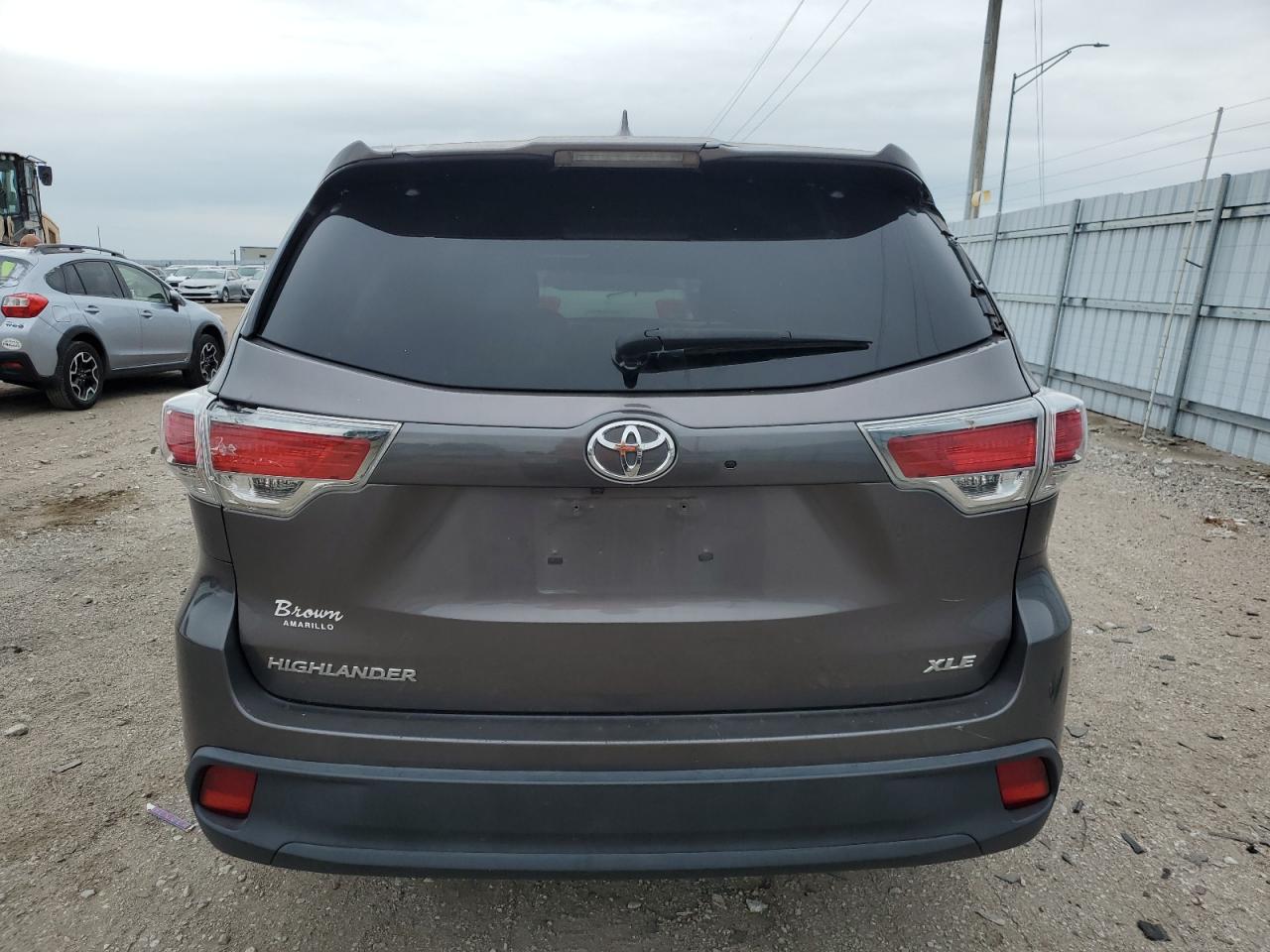 2016 Toyota Highlander Xle VIN: 5TDKKRFH5GS141920 Lot: 66862074