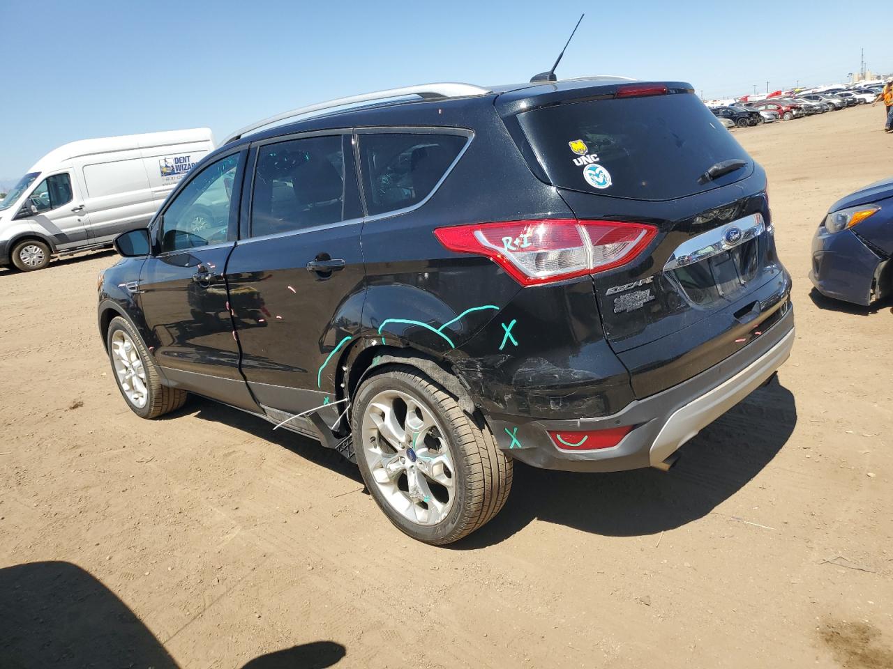 2014 Ford Escape Titanium VIN: 1FMCU9J97EUC92499 Lot: 69603464