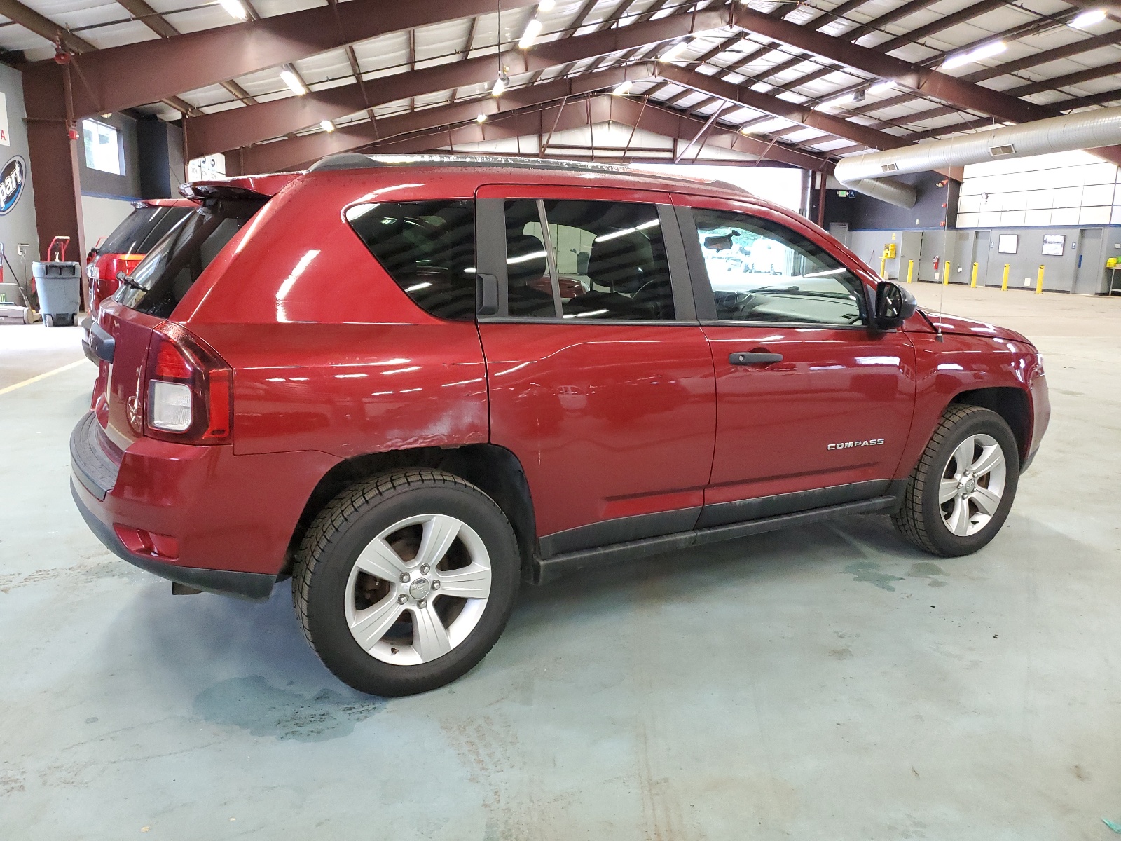 2014 Jeep Compass Sport vin: 1C4NJDBB8ED858633