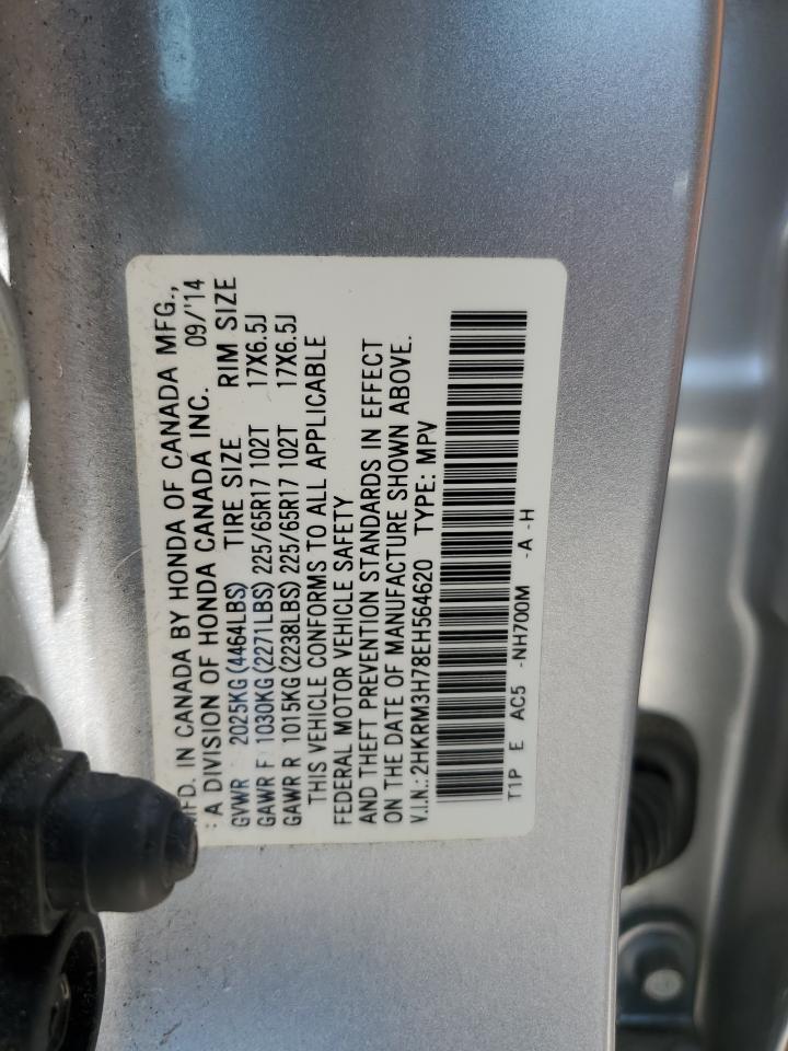 2HKRM3H78EH564620 2014 Honda Cr-V Exl