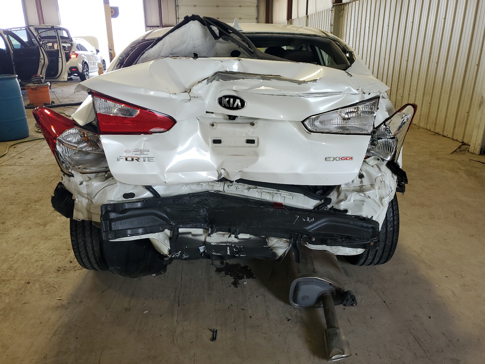 KNAFX4A82G5502309 2016 Kia Forte Ex