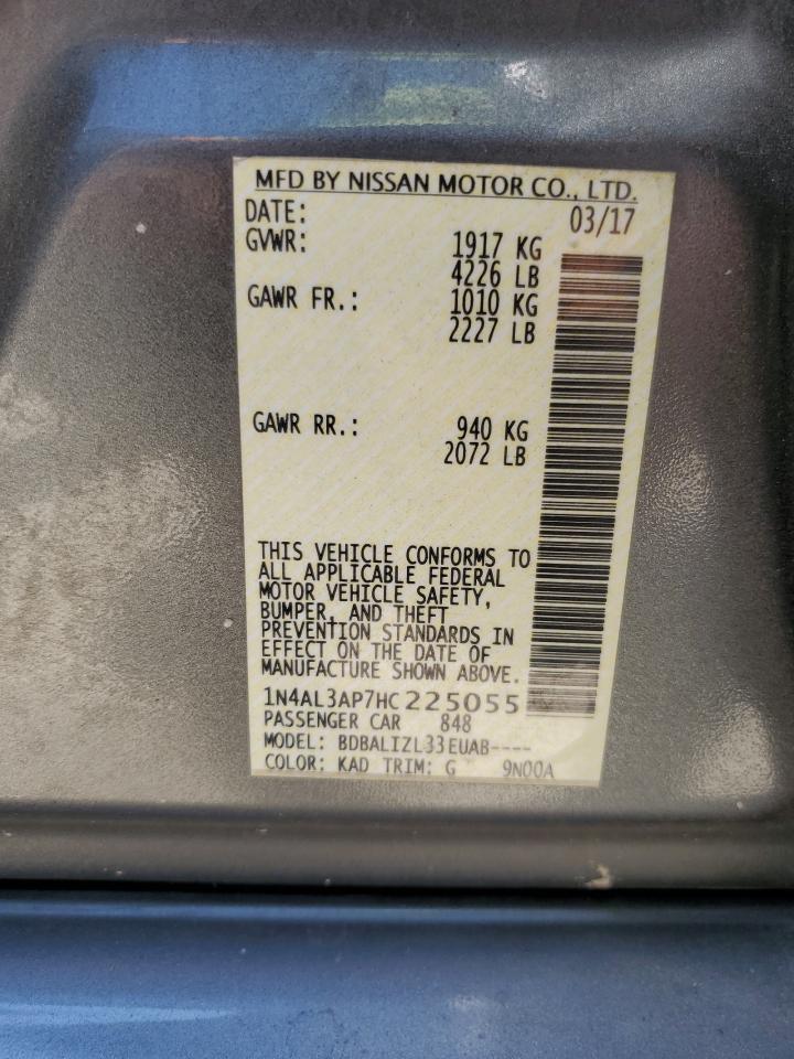 1N4AL3AP7HC225055 2017 NISSAN ALTIMA - Image 12