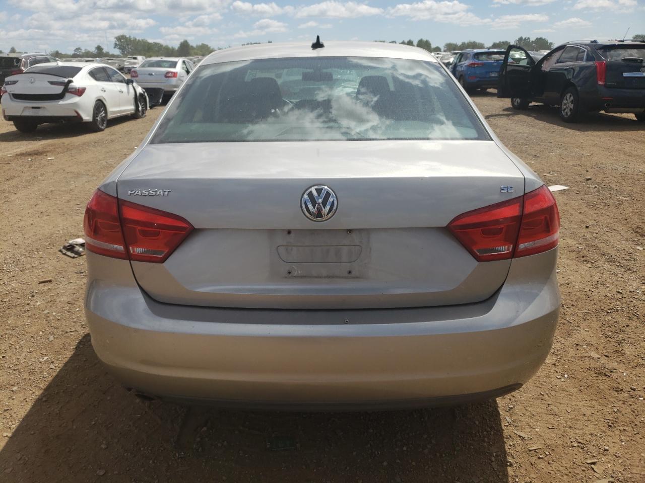 2012 Volkswagen Passat Se VIN: 1VWBP7A37CC085425 Lot: 66605834