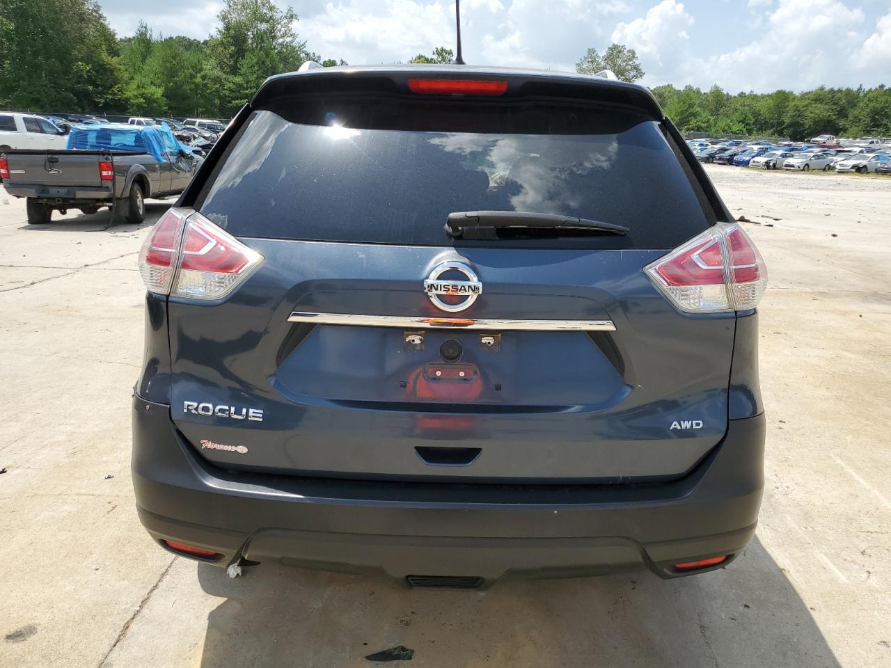 2016 Nissan Rogue S VIN: KNMAT2MV0GP644595 Lot: 65927894