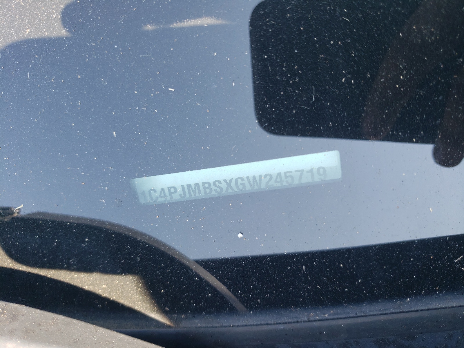 1C4PJMBSXGW245719 2016 Jeep Cherokee Trailhawk