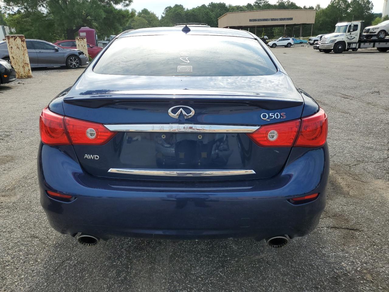 JN1FV7AR8GM451894 2016 Infiniti Q50 Red Sport 400