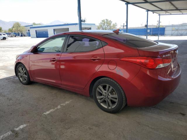  HYUNDAI ELANTRA 2013 Czerwony