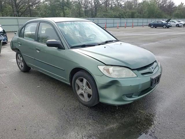 2004 Honda Civic Dx Vp VIN: 2HGES16304H606571 Lot: 67558554