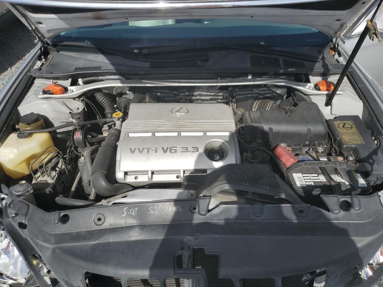 2005 Lexus Es 330 VIN: JTHBA30G955108274 Lot: 64158924