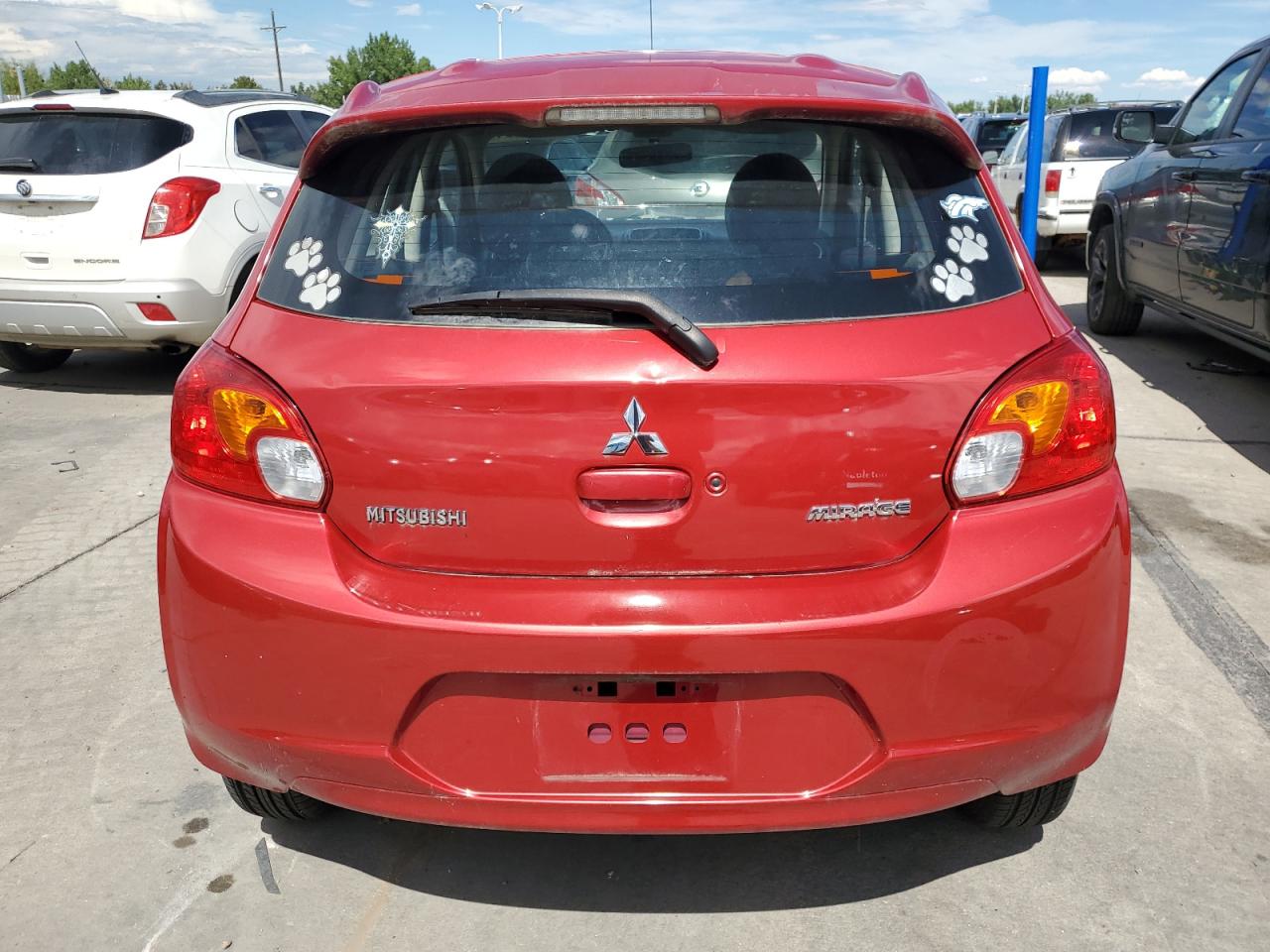 2014 Mitsubishi Mirage Es VIN: ML32A4HJ9EH016848 Lot: 68871154