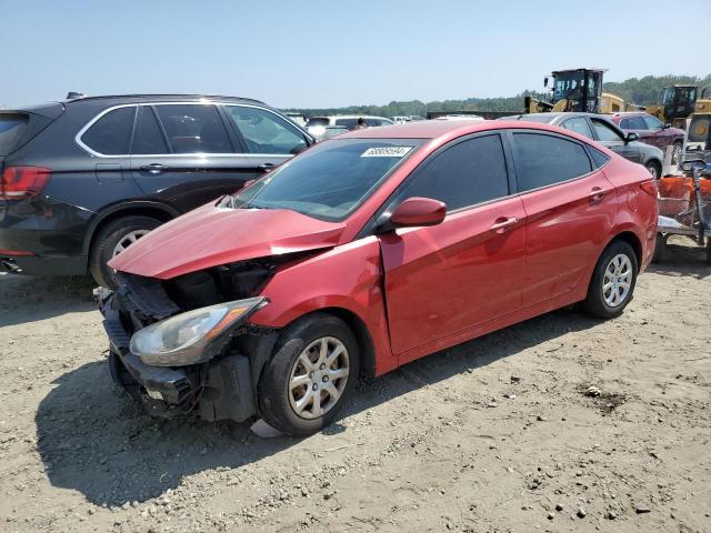  HYUNDAI ACCENT 2014 Red