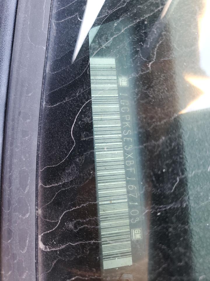 2011 Chevrolet Silverado K1500 Lt VIN: 1GCPKSE3XBF167103 Lot: 68331534