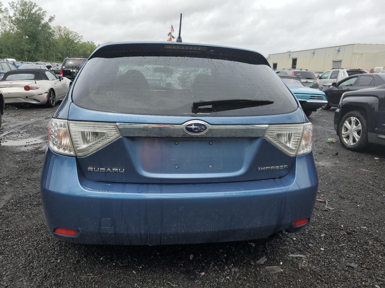 2008 Subaru Impreza 2.5I VIN: JF1GH61608H837802 Lot: 66286634