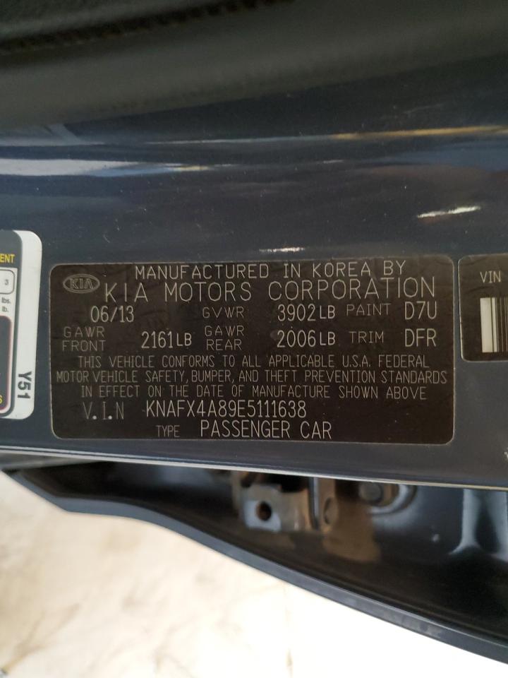 2014 Kia Forte Ex VIN: KNAFX4A89E5111638 Lot: 67970024