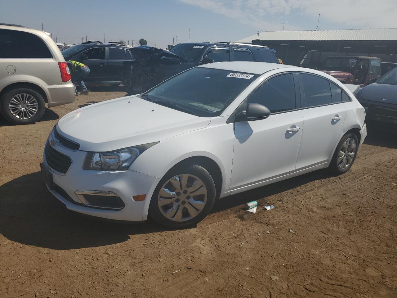 2016 Chevrolet Cruze Limited Ls VIN: 1G1PC5SH2G7182297 Lot: 66728174