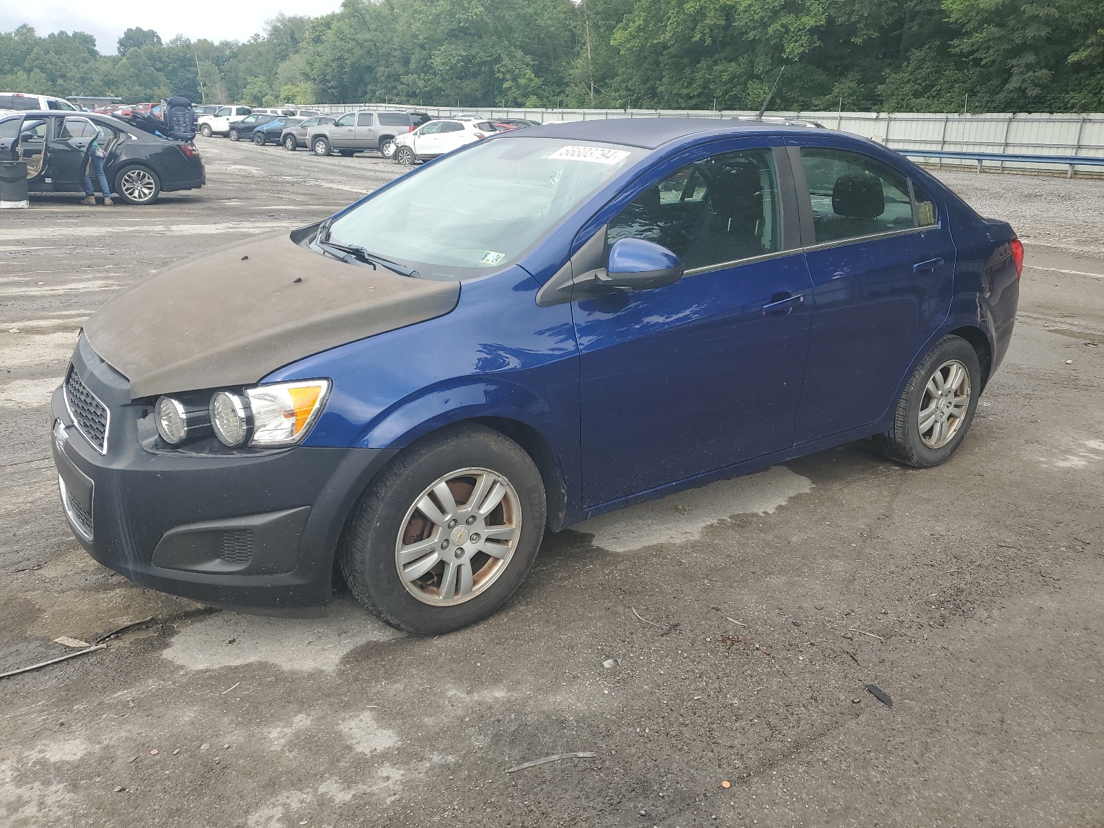 2012 Chevrolet Sonic Lt vin: 1G1JC5SH9C4202532