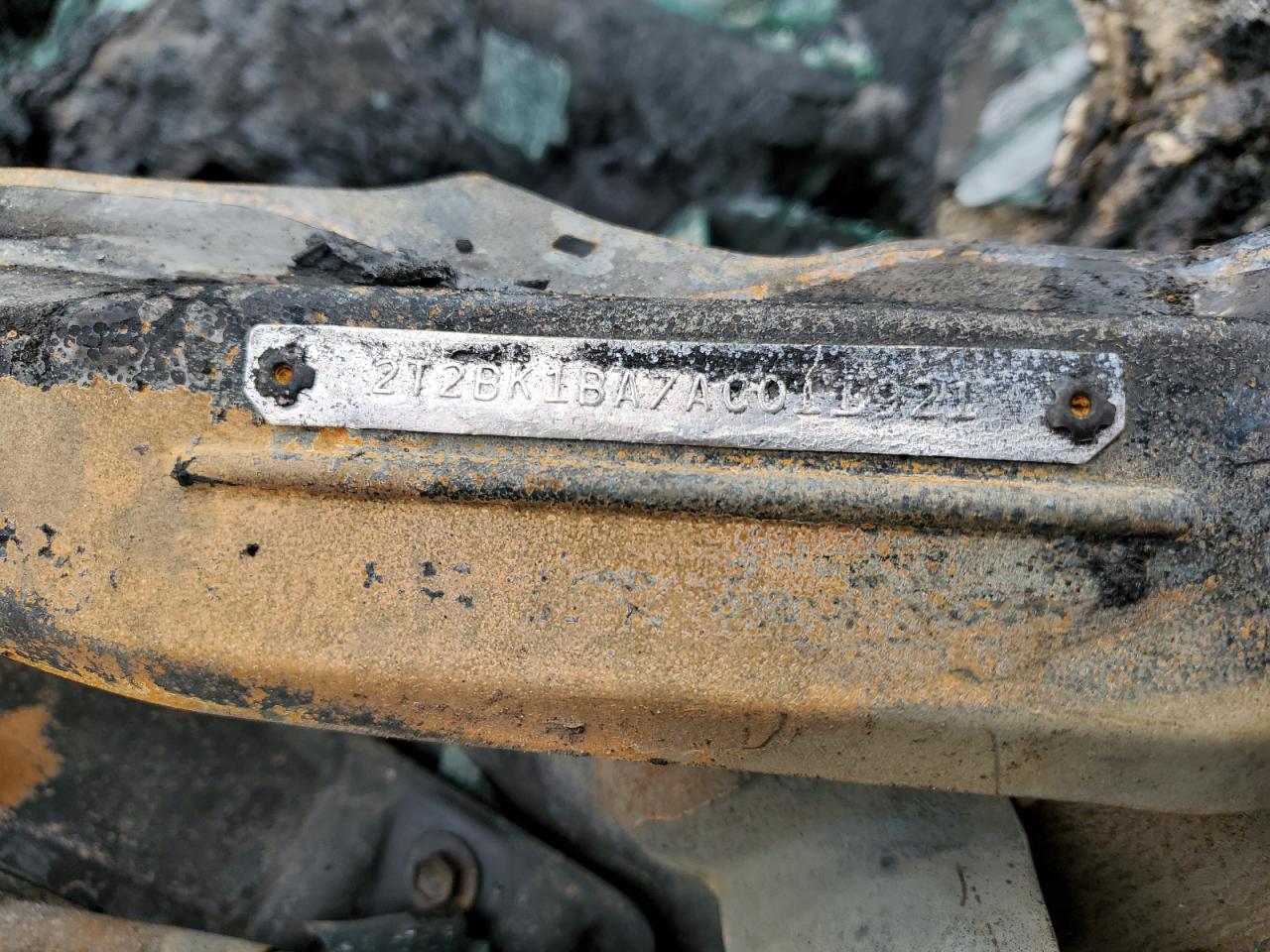 2010 Lexus Rx 350 VIN: 2T2BK1BA7AC011921 Lot: 66372924