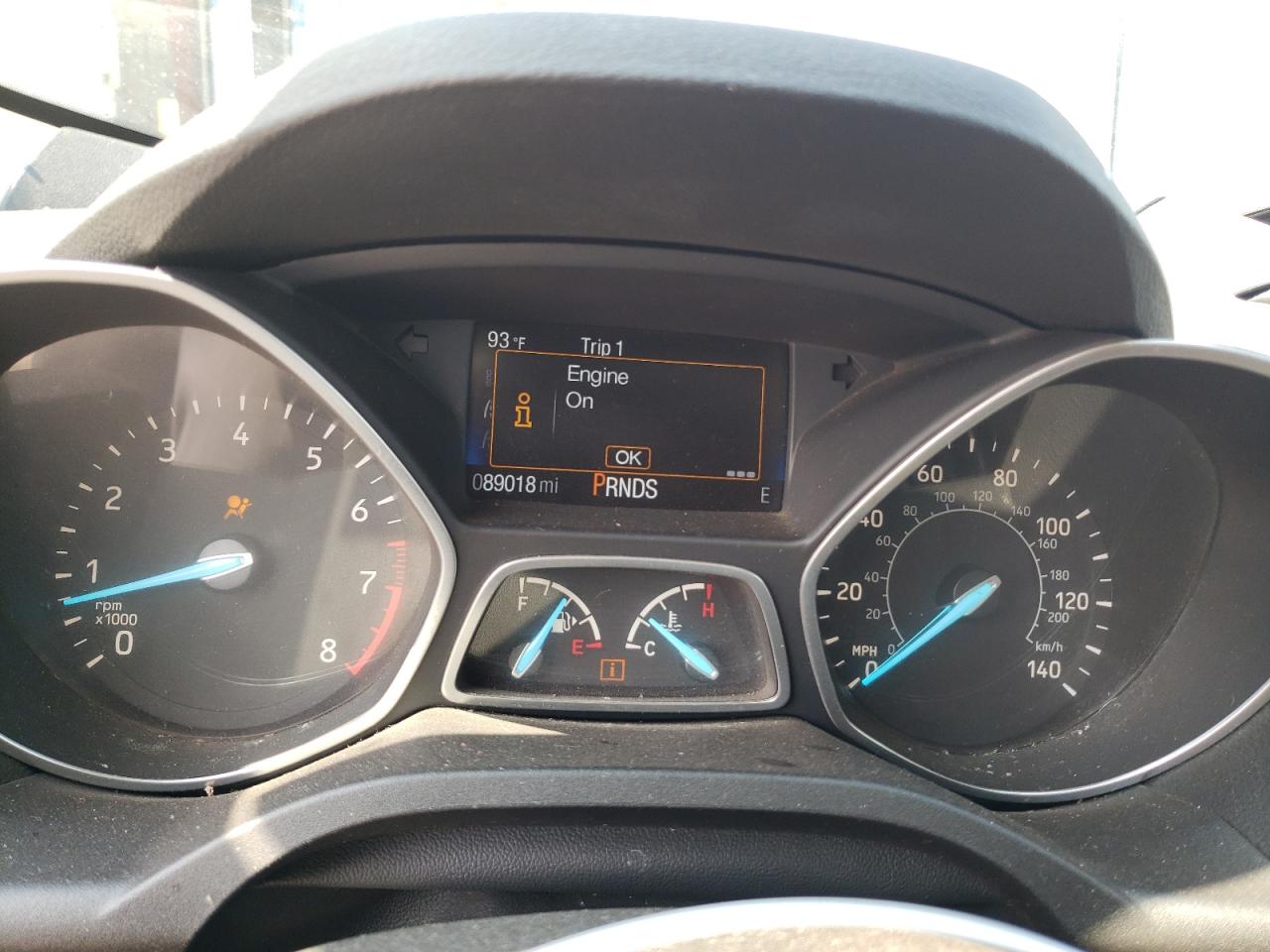 2017 Ford Escape S VIN: 1FMCU0F76HUE03342 Lot: 65948894