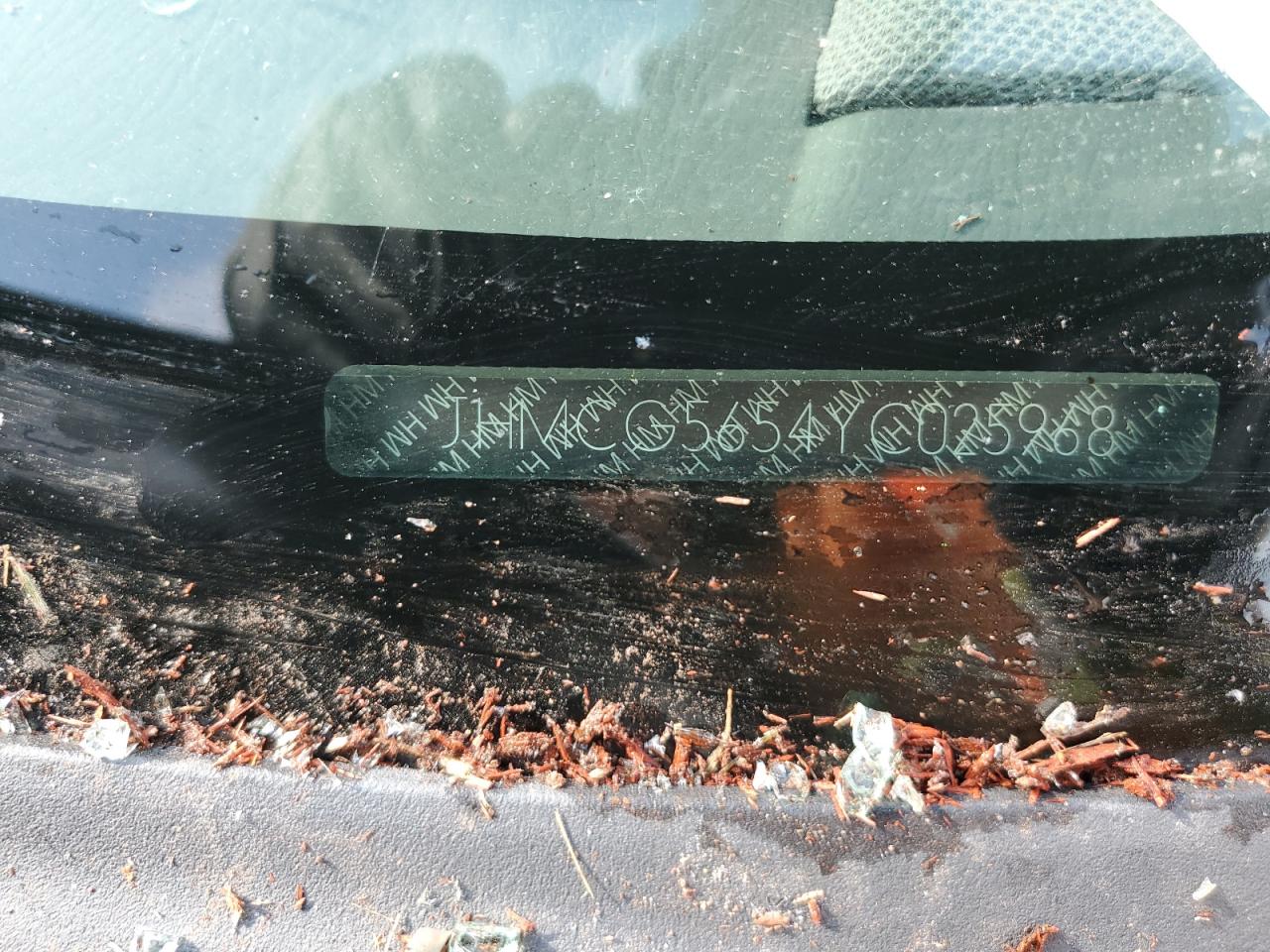 2000 Honda Accord Ex VIN: JHMCG5654YC025968 Lot: 65780314