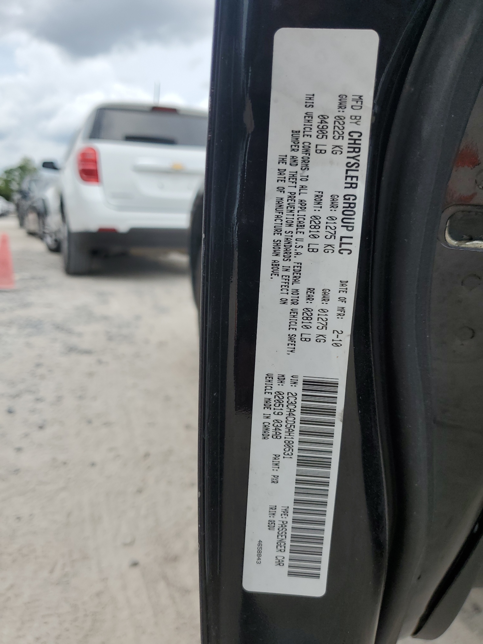 2C3CA4CD5AH180531 2010 Chrysler 300 Touring